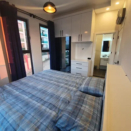 公寓 A Dreamy Luxury Two-bedroom With A Special View Of The Forest, Mountains And Sunset 阿拉尼亚