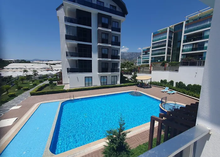 A Dreamy Luxury Two-bedroom With A Special View Of The Forest, Mountains And Sunset Alanya