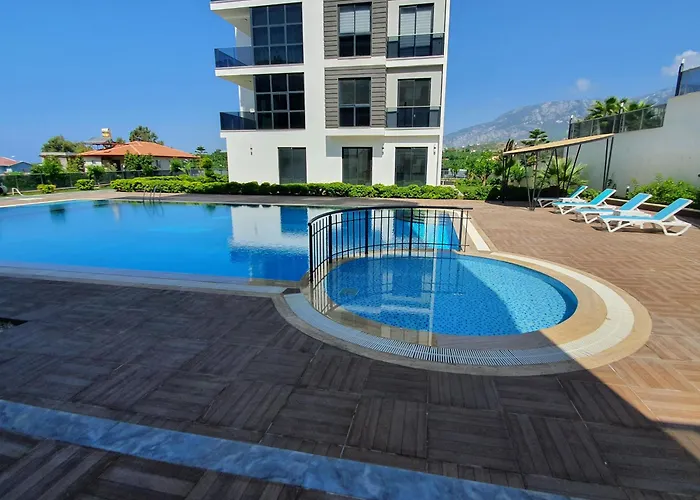Daire A Dreamy Luxury Two-bedroom With A Special View Of The Forest, Mountains And Sunset Alanya